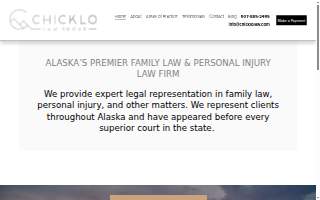 Chicklo Law Group website
