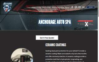 Anchorage Auto Spa website