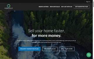 Gathering Place Real Estate website