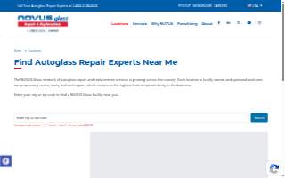 NOVUS Glass of Anchorage website