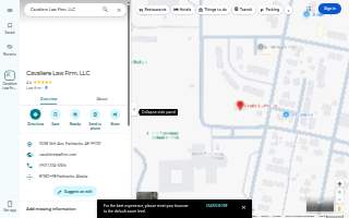Cavaliere Law Firm, LLC website