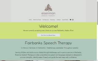 Eisenman Speech Therapy, LLC website