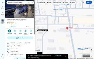 Fairbanks Collision & Glass website
