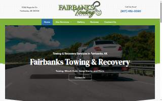 Fairbanks Towing & Recovery website