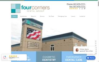 Four Corners Dental Group Fairbanks website