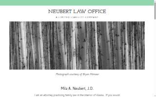 Neubert Law Office LLC of Fort Wainwright website