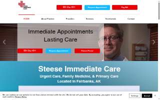 Steese Immediate Care of Fort Wainwright website
