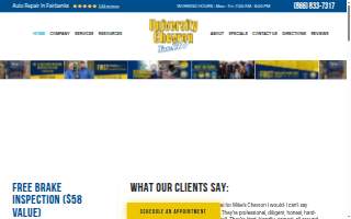 University Chevron of Fort Wainwright website