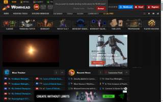 Wow head spa of Fort Wainwright website