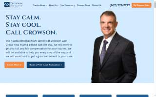 Crowson Law Group of Gakona website