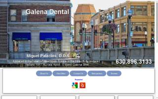 Galena Dental Care website