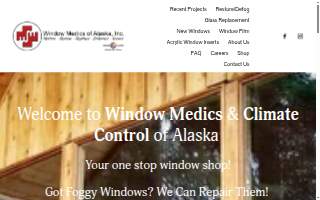 Window Medics & Climate Control of Alaska website