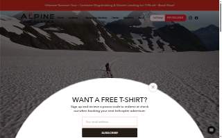 Alpine Air Alaska website