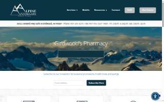 Alpine Apothecary Pharmacy Marketplace website