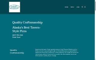 Coast Pizza website