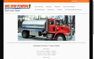 One Stop Pumping of Girdwood website