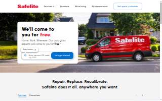 Safelite AutoGlass website