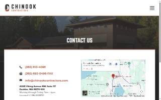 Chinook Lodge website