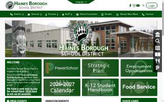 Haines Borough School District website