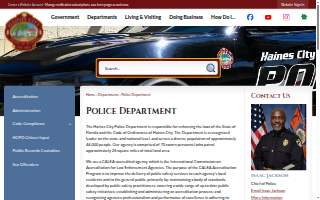 Haines City Police Department website