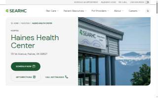 Haines Health Center website