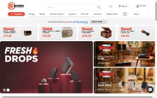 RadioShack website