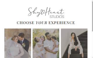 Shyine Designs website