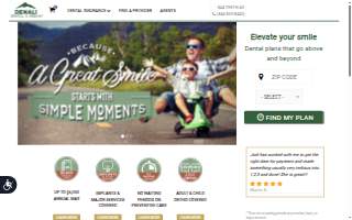 Denali Dental Care & Facial Aesthetics website