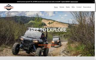 Denali Toy Rentals website