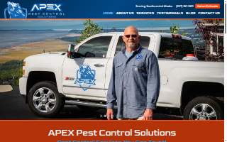 Apex Pest Control Solutions website