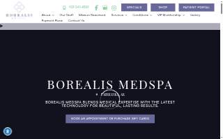 Borealis Medspa website