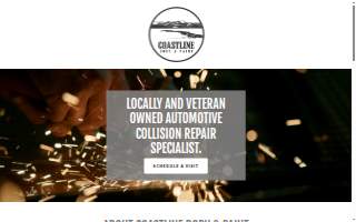 Coastline Body & Paint website