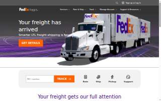 FedEx Ship Center of Raynham website