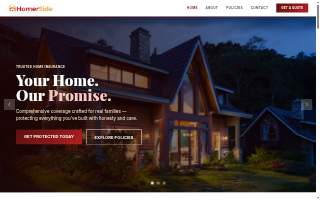 Homer Seaside Properties website