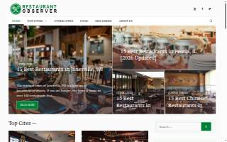 Restaurant of Hope website