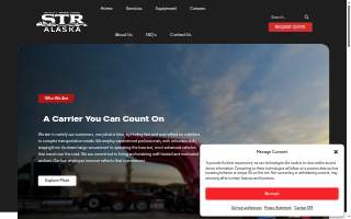 STR Alaska Shop of Hope website