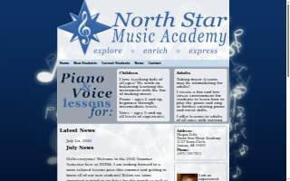 North Star Music Academy of Juneau website