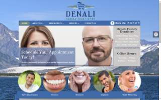 Denali Family Dentistry website