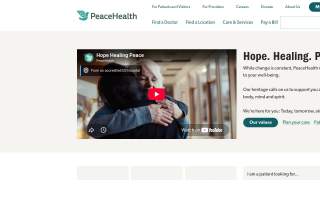 PeaceHealth Ketchikan Home Health and Hospice website