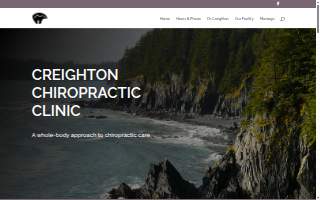 Creighton Chiropractic Clinic website