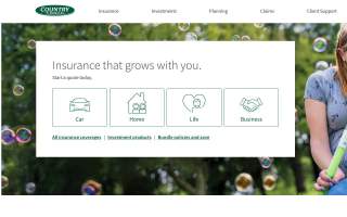 COUNTRY Financial - Cody Walton Agency website