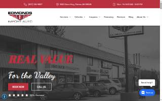 Edmonds Import Auto website