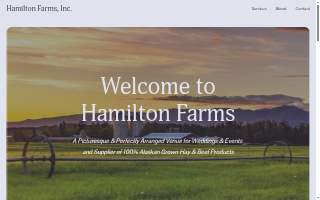 Hamilton Farms website