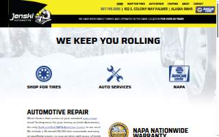 Jenski Automotive website