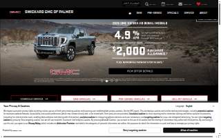 Swickard GMC of Palmer website