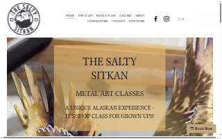The Salty Sitkan website