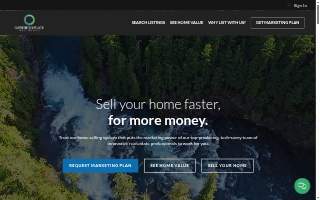 Gathering Place Real Estate website