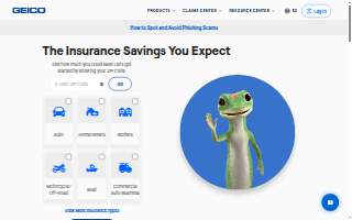 GEICO Insurance Agent website