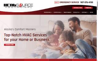 HeatSource Mechanical Inc. website