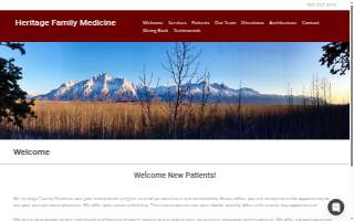 Heritage Family Medicine LLC website